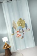 Koυρτίνα Soft-Touch Timber Mint με Τρουκς 160x240εκ. Saint Clair