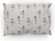 DIMcol ΜΑΞΙΛΑΡΟΘΗΚΗ ΕΜΠΡΙΜΕ ΠΑΙΔ Flannel Cotton 100% 50Χ70 Μπαλαρίνα 166 Green