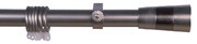 Κουρτινόξυλο Φ28mm Μονό Επεκτεινόμενο 160-300cm Με Άκρα Grace Brushed Chrome 998241