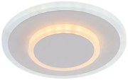 Φωτιστικό Οροφής - Πλαφονιέρα MTN-190161 LED 16W CCT 1480lm Με Χειριστήριο Dimmable IP20 17,5x4,5cm White Metanor