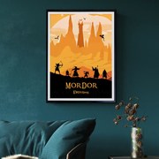 Πόστερ &amp; Κάδρο The Lord of the Rings Mordor MV127 21x30cm Εκτύπωση Πόστερ (χωρίς κάδρο)
