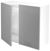 VENTO GC-80/72 top cabinet with drainer, color: light grey DIOMMI V-UA-VENTO-GC-80/72-J.POPIEL