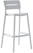Σκαμπό Bar Snod2 HM6100.01 37,2x50x101,5cm White
