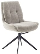 Bali Καρεκλα Relax Μαύρη + Υποπόδιο 83x86x102 cm