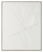 Πίνακας Home ESPRIT Λευκό Αφηρημένο Urban 123,5 x 5 x 153,5 cm