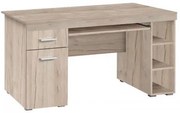 ΓΡΑΦΕΙΟ ALFA GREY OAK 145x65,5x75,5εκ 11012530