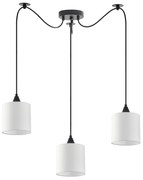 Φωτιστικό Οροφής SE21-BL-B10-BL3-SH1 ADEPT PENDANT White Shade Pendant + - 51W - 100W - 77-9015