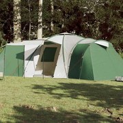 vidaXL Σκηνή Οικογένειας 12 Ατόμων Αδιάβροχη Πράσινη