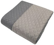 Κουβερλί Microfiber Ultrasonic Extra Υπέρδιπλο 240x260εκ. Γκρι-Ανοιχτό Γκρι Le Blanc 7015003-3