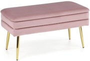 Πουφ Lavyn-Roz xruso - 78.00Χ42.00Χ37.00cm