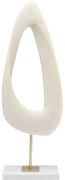 Διακοσμητικό Επιτραπέζιο Soft Shape Άσπρο 18x8x52,5 εκ. - Λευκό