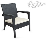 Σετ Μαξιλάρια MIAMI Εκρού Polyester 117x54x5/60x54x5cm (2 Πολυθρόνας+1 Καναπέ) 3Τμχ
