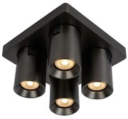 Φωτιστικό Οροφής Lucide 09929-20-16 NIGEL Ανθρακί (Anthracite) 2200 K