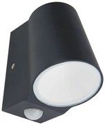 Απλίκα LED Εξωτερικού Χώρου Με Αισθητήρα Κίνησης Aca Simore LG0509GPIR