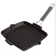 Γκριλιέρα Τετράγωνη Grill Symphony 40509-344 24x24cm Black Staub 24cm Μαντέμι