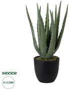 GloboStar® Artificial Garden ALOE 20064 Τεχνητό Διακοσμητικό Φυτό Αλόη Υ38cm