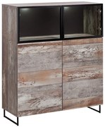 Μπουφές ψηλός Chestnut - 100.00Χ40.00Χ120.00cm