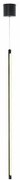 Φωτιστικό Οροφής Avenue ZM16LEDP100BK 18W Led Αφής Dimmable Φ1,8cm 250cm Black Aca Metal