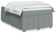 ΚΡΕΒΑΤΙ BOXSPRING ΜΕ ΣΤΡΩΜΑ ΑΝΟΙΧΤΟ ΓΚΡΙ 120X190 ΕΚ. ΥΦΑΣΜΑΤΙΝΟ 3285456