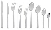 Πιρούνι Φρούτου Fortune 17.1cm 18/0 Cus306K12 Silver Espiel Stainless Steel