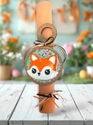 Αλεπού Αρωματική λαμπάδα - Σετ Λαμπάδα και Αυγό