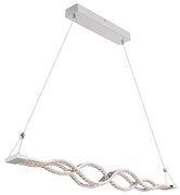 Φωτιστικό Κρεμαστό Ράγα Globo Lighting Pilla 67109-30 Χρώμιο