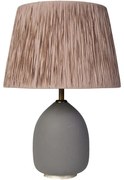 Φωτιστικό Επιτραπέζιο 687HMY2170 40x70cm E27 40W Grey-Mink Opviq