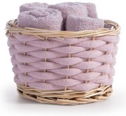 Πετσέτες Δώρου (Σετ 5τμχ) Nef-Nef Homeware Borra Lilac 300gsm