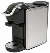 Μηχανή Espresso 8 σε 1 Oliver Voltz OV51171K8R, 1450W, 0,8 l, 5 αντάπτορες, 19 bar, 7 επίπεδα καφέ, Μαύρο/Ασημί