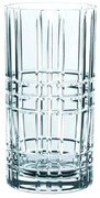 Ποτήρι Νερού Με Καλαμάκι Square (Σετ 4Τμχ) 103144 445ml Clear Nachtmann Κρύσταλλο