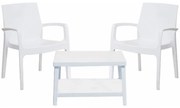METAX-24 Balcony Set Γυαλιστερό Λευκό*  0. x 0. x 0. metax-01-00-1130