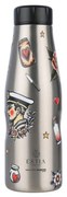 Θερμός-Μπουκάλι Ανοξείδωτο Flask Old School Ink Save The Aegean Estia 500ml-7x7x22,3εκ. 01-31626