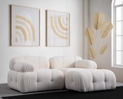 Corner Sofa Petite 2 - White White