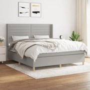 ΚΡΕΒΑΤΙ BOXSPRING ΜΕ ΣΤΡΩΜΑ ΑΝ. ΠΡΑΣΙΝΟ 160X200ΕΚ ΥΦΑΣΜΑΤΙΝΟ 3132081