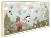 Παιδικό Κάδροι Ζωάκια με Μπαλόνια KDP2 30x60cm