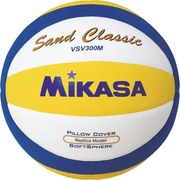 Escape Camping Μπαλα Beach Volley 5 Mikasa Vsv300M Κιτρ-Ασπρ-Μπλε (41823)