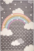 Χαλί Yolo 24185 095 Grey-Multi Βιοκαρπέτ 140X200cm