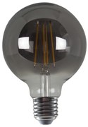 LED FILAMENT E27 G95  SMOKE 8W 1800K 230V AC 400LM RA80 ACA PALA958WWSM