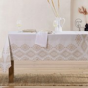 Τραπεζομάντηλο Shreder Ecru Nef-Nef 140X240 100% Cotton