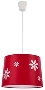 Φωτιστικό Κρεμαστό TK Lighting Flora 2416 Κόκκινο