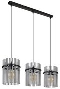 Κρεμαστό Φωτιστικό Οροφής 3xE27 Gorley Globo Lighting-15698-3H-Μαύρο 15698-3H