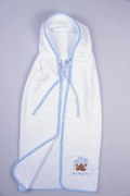 ΚΑΠΑ bebe ΑΣΤΕΡΙ 127 75X85 ΛΕΥΚΟ/ΣΙΕΛ Cotton 100% - DIMcol