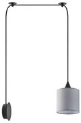 Φωτιστικό Οροφής 77-9008 30x30x300cm 1xE27 60W Grey Homelighting