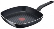 Τηγάνι Grill  Tefal B5674053, 26 cm, επικάλυψη τιτανίου, πάτος διάχυσης, Thermo-Signal, Thermo-Spot, Μαύρο