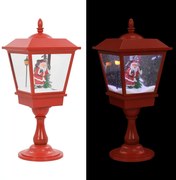 vidaXL Κολονάκι Φωτισμού Χριστουγεννιάτικο με Άγιο Βασίλη LED 64 εκ.