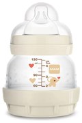 Μπιμπερό Easy Start Anti-Colic Better Together 353SU 130ml 0+ Μηνών Linen Mam 130ml Σιλικόνη,Πλαστικό