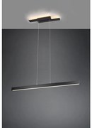 Κρεμαστό Φωτιστικό Οροφής LED 45W Μαύρο Up Down Switch Dimmer Belfast 375510432 Trio Lighting-375510432-Μαύρο 375510432