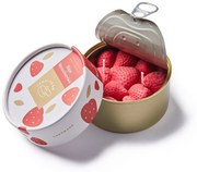 Αρωματικό Φυτικό Κερί Γκουρμέ Σε Κονσέρβα Ripe Strawberries Candle Hand Φυτικό Κερί