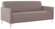 Καναπές Style 3 Θεσ.164Χ71Χ72 K/D PU Sand-Grey