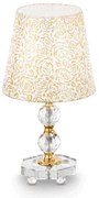 Φωτιστικό Επιτραπέζιο Queen 077734 20x36,5cm 1xE27 60W Gold Ideal Lux